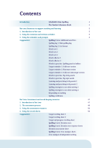 Spelling Teacher's Resource Book Contents